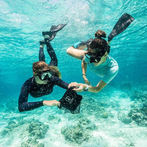 Fourth Element Rashguard Hydro-T Short Sleeve Pastel Turquoise damska ()